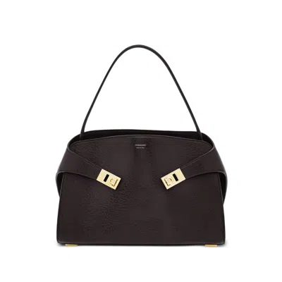 Ferragamo Brown Shoulder Bags Women