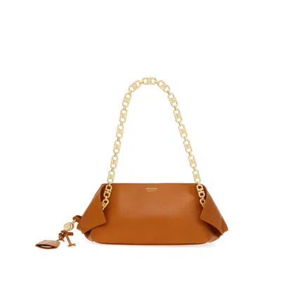 Ferragamo Brown Shoulder Bags Women