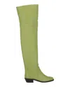 Ferragamo Bucaneve Leather Over-the-knee Boots