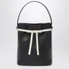Ferragamo | Bucket Bag Black/mascarpone With Bow In Black