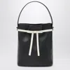Ferragamo | Bucket Bag Black/mascarpone With Bow In Black