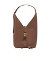 Ferragamo Browncalf Goat Lining Shoulder Bags
