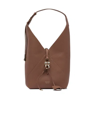 Ferragamo Shoulder Bags Brown