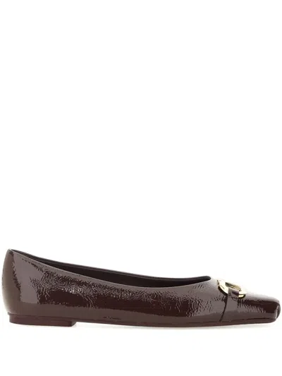 FERRAGAMO BUCKLE BALLET FLATS