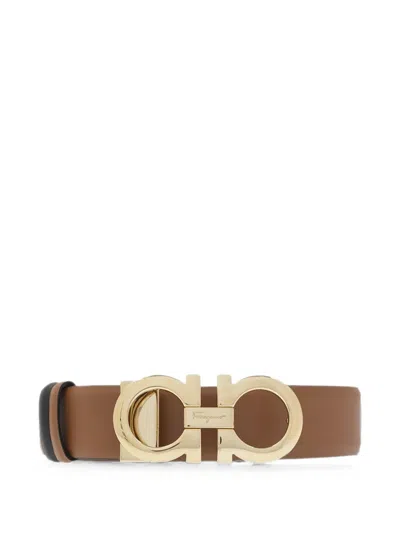 Ferragamo Buckle Belt In Green
