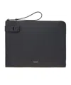 FERRAGAMO BUCKLE CLUTCH