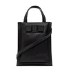 Ferragamo Salvatore  Mini Viva Top Handle Bag In Black In Black