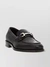 Ferragamo Man Moccasin With Gancini Ornament
