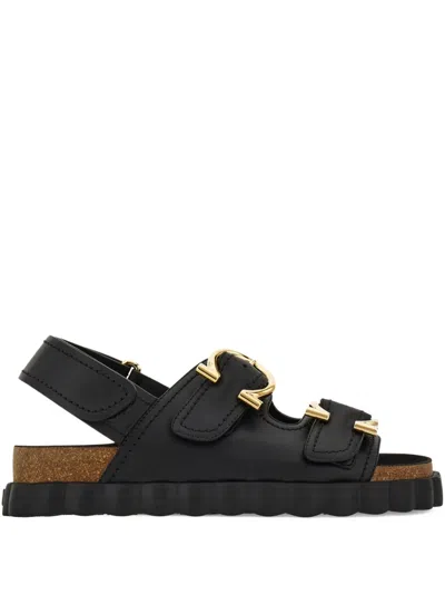 Ferragamo Sandalen Mit Schnallen In Black