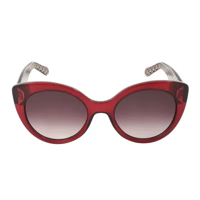 Ferragamo Burgundy Gradient Butterfly Ladies Sunglasses Sf964s 634 54 In Brown
