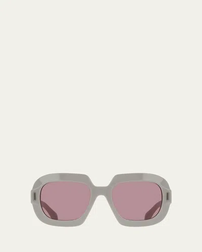 Ferragamo Butterfly Rayon Blend Sunglasses In Sand