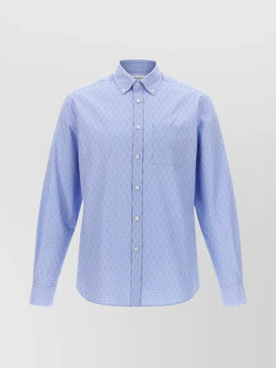 FERRAGAMO 'BUTTON-DOWN COLLAR SHIRT WITH CHEST POCKET'