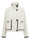 Ferragamo Button-fastening Jacket In White