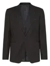 Ferragamo Buttoned Wool Jacket In Multi