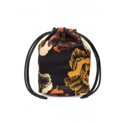 Ferragamo Cage Interchangeable Pouch In Black