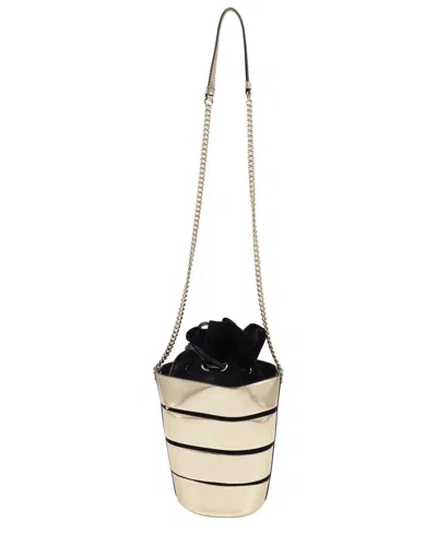 Pre-owned Ferragamo Caged Bucket Bag (authentic Pre-loved)