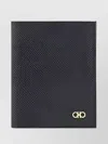 Ferragamo Calfskin Bi-fold Credit Card Case Billfold