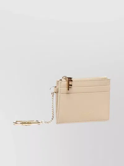 Ferragamo Calfskin Key Ring Card Holder