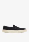 Ferragamo Gancini-jacquard Sneakers In Black