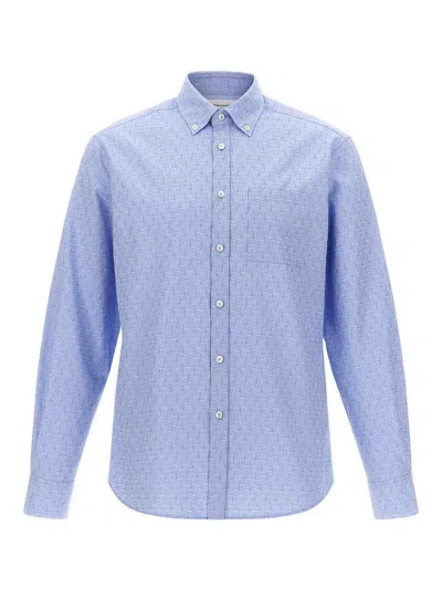 Ferragamo Gangini Shirt In Blue