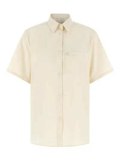 Ferragamo Shirt In Neutral