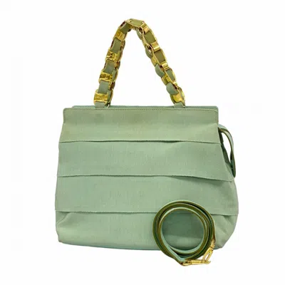 Pre-owned Ferragamo Canvas Handbag ()