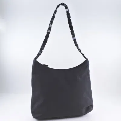 Pre-owned Ferragamo Canvas Handbag () In Black