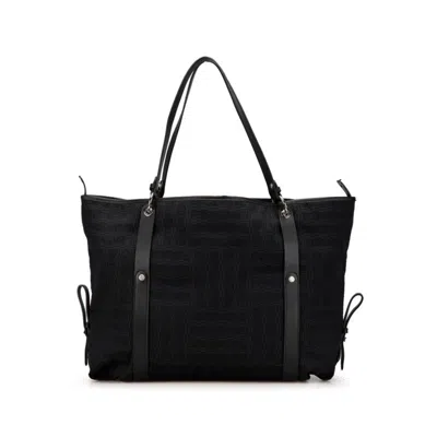 Pre-owned Ferragamo Canvas Leather Tote Bag ()