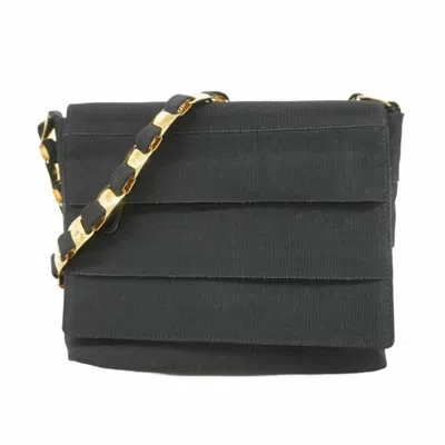 Pre-owned Ferragamo Canvas Shoulder Bag ()