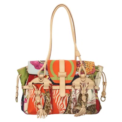 Pre-owned Ferragamo Canvas Shoulder Bag ()