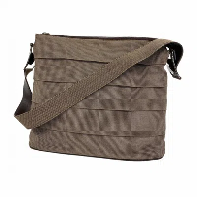 Pre-owned Ferragamo Canvas Shoulder Bag () In Brown