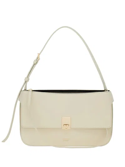 Ferragamo Cara Bag (xs) In White