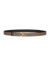 Ferragamo Caraway Seed Leather Gancini Reversible Belt