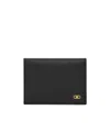 Ferragamo Card Case In Black
