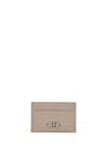 Ferragamo Card Case In Gray