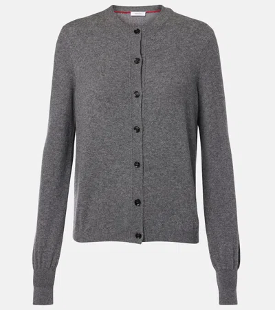 Ferragamo Cardigan Aus Einem Kaschmirgemisch In Grau