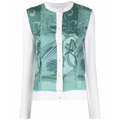 Ferragamo Cardigan In Green