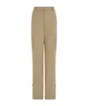 Ferragamo Cargo Trousers In Neutral