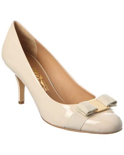 Ferragamo Carla Patent Pump In Neutral