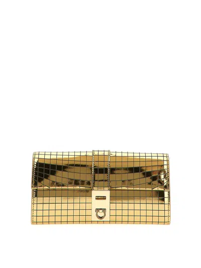 FERRAGAMO CARTERAS Y MONEDEROS - DORADO
