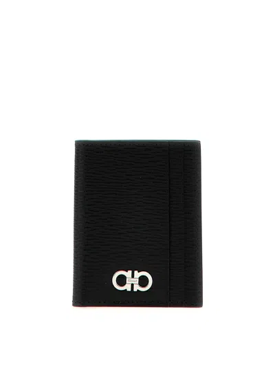 Ferragamo Revival Gancio Card Holder