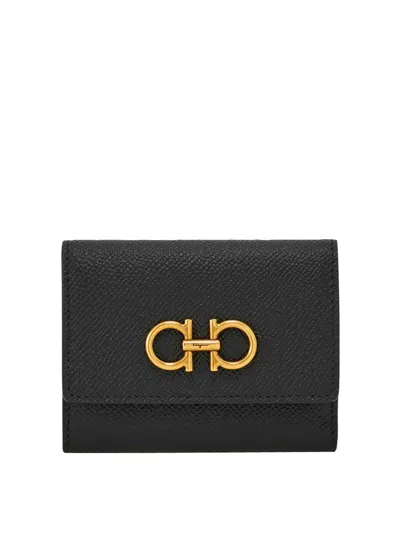 Ferragamo Gancini Trifold Wallet