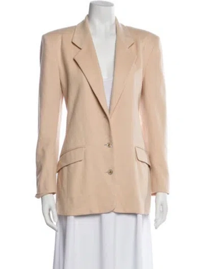 Pre-owned Ferragamo Cashmere Blazer In Neutral