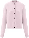 Ferragamo Cashmere Cardigan In Pink