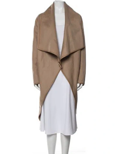 Pre-owned Ferragamo Cashmere Coat In Multi