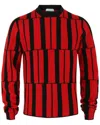 Ferragamo Cashmere Geometric Pattern Sweater In Multi