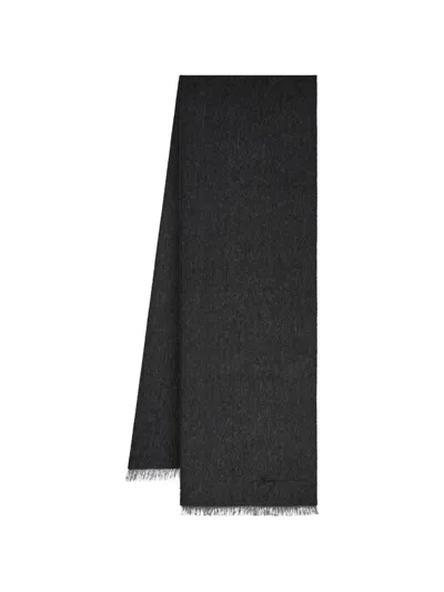Ferragamo Cashmere Scarf In Grey