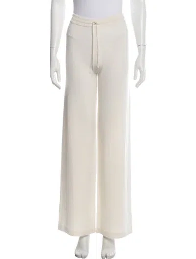 Pre-owned Ferragamo Cashmere Sweatpants In Neutral