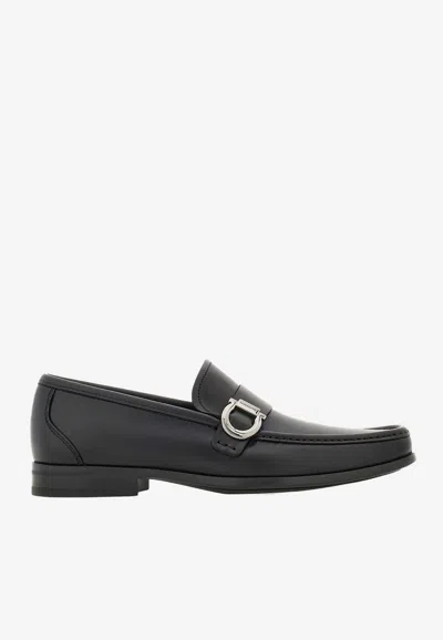 FERRAGAMO CASPIAN GANCINI LOAFERS