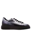 Ferragamo Cassandra Low-top Leather Sneakers In Multi